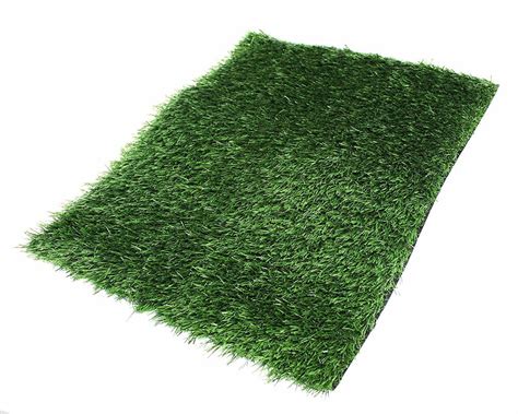 5 Star Super Deals Synthetic Grass Pet Dog Potty Patch Pee Grass Pad For Large Dogs, 25" x 20 ...