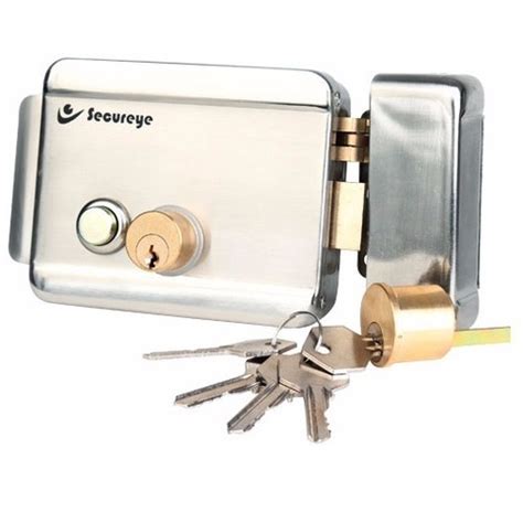 Electric Lock, इलेक्ट्रिक लॉक, Electromagnetic Lock And Brackets ...