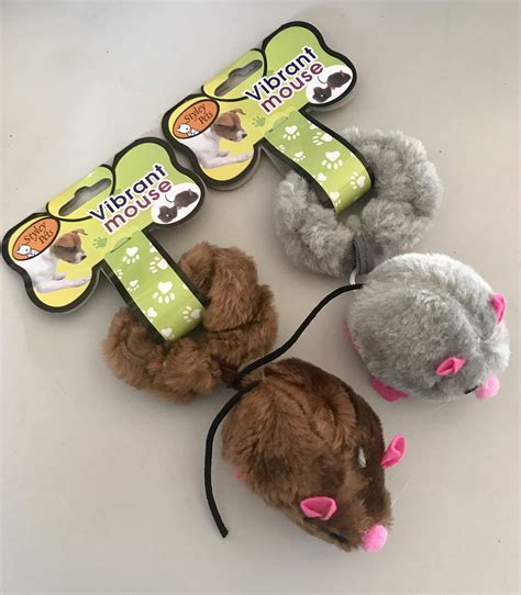 Vibrating Mouse Cat Toy - Styley Pets