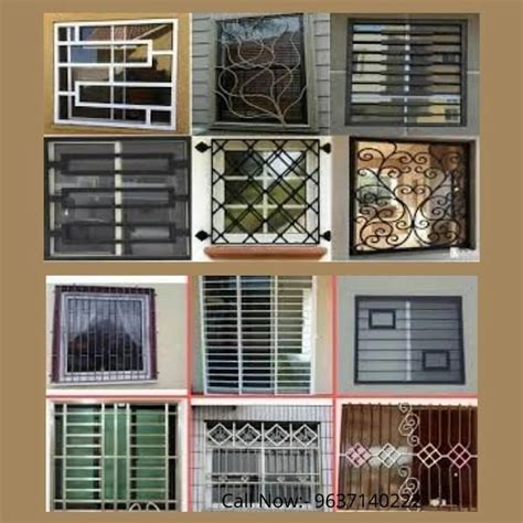 Modern window grill design at Rs 500/sq ft in Nagpur | ID: 26077907962