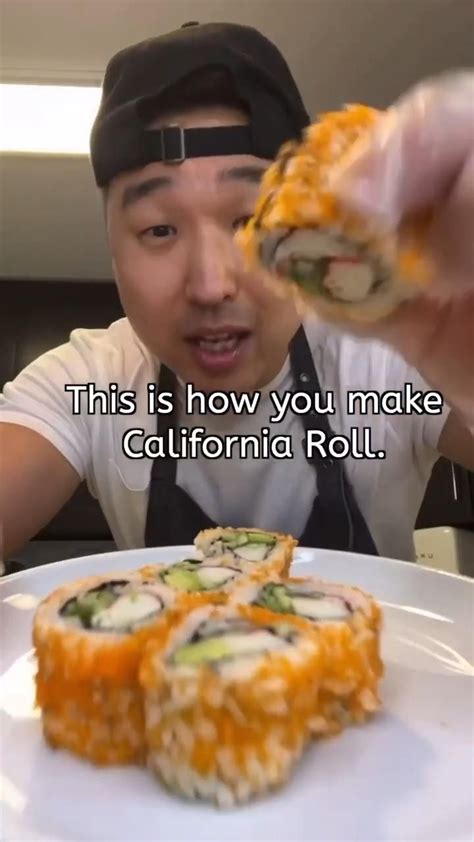 Easy Homemade Vegetarian California Sushi Rolls Recipe