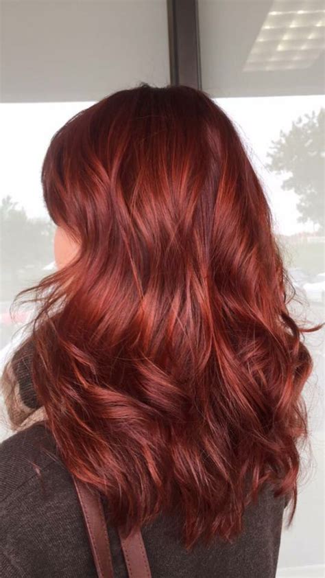 This cool toned red hair is perfect for winter and the holidays! | Red hair inspo, Magenta hair ...