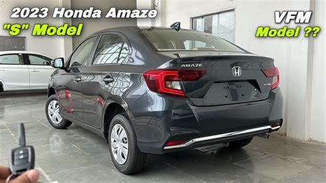 Honda Amaze S Petrol 2023 New Update ️ 2023 Honda Amaze S Model Price ...