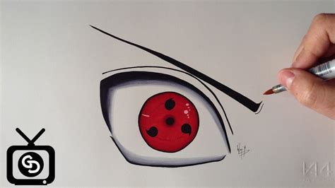 Uchiha Clan: Sharingan How To Draw Naruto Eyes