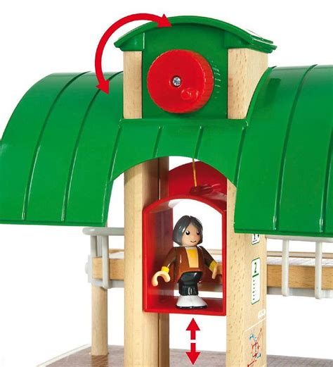 BRIO World Train Station Set - 42 pcs - Large » 30 Days Return