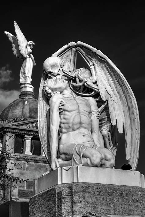 Kiss of Death, Poble Nou cemetery, Barcelona, Spain Photograph by Stefano Politi Markovina | Pixels