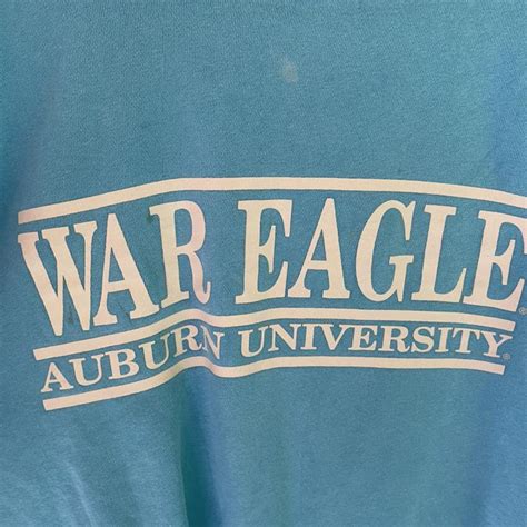 VINTAGE AUBURN WAR EAGLE SWEATER SWEATSHIRT CREWNECK... - Depop