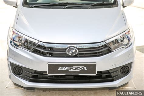 Perodua Bezza – variant-by-variant equipment list - paultan.org