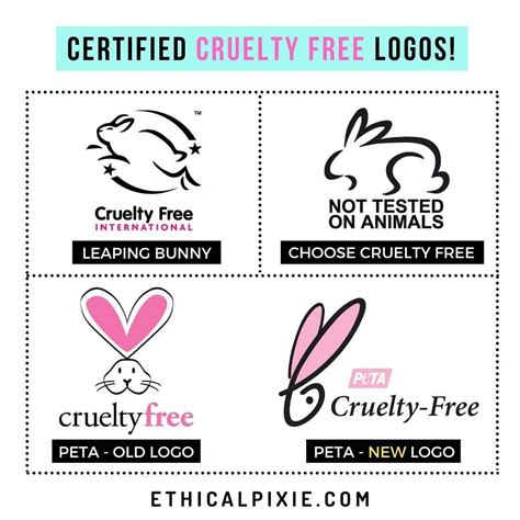 Certified Cruelty Free Logos!