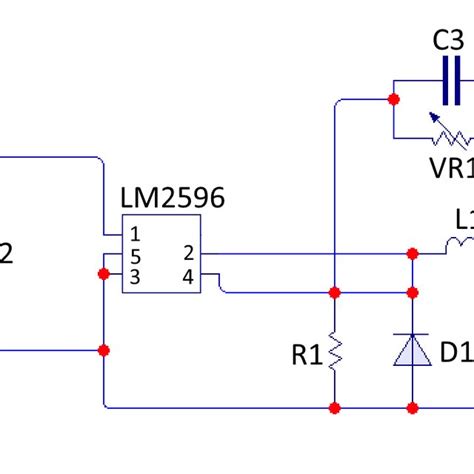 Lm2596 5v Schematic