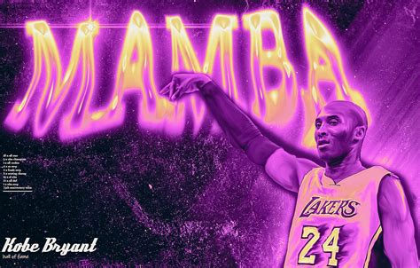 MAMBA-Kobe Bryant Desktop wallpaper(Made in photoshop) : r/nbacirclejerk