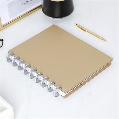 DELUXE Snap In Classic Planner Cover - Gold – Happy Planner