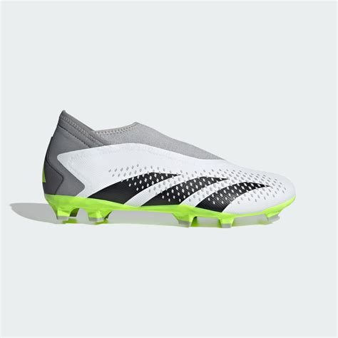 adidas Predator Accuracy.3 Laceless Firm Ground Boots - White | adidas UAE