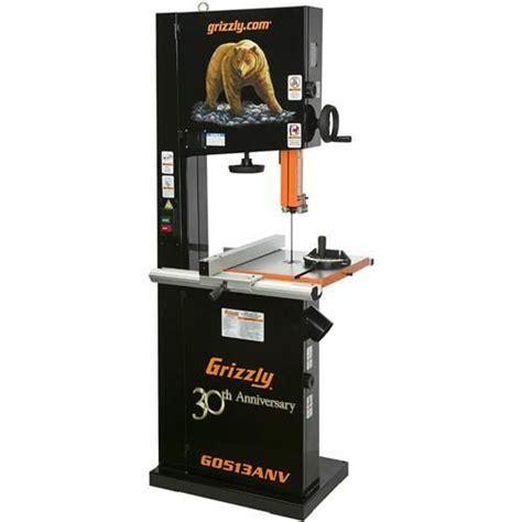 G0513ANV Grizzly 17" 2 HP Bandsaw, Anniversary Edition #Grizzly | Jet woodworking tools ...