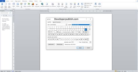 How to Insert micro sign mu (μ) symbol in Word? - Tutorials