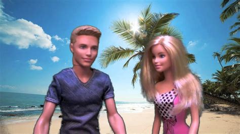 Barbie Goes to the Beach with Ken and gets a BIG SURPRISE! Kids Toy Fun Movie! - YouTube