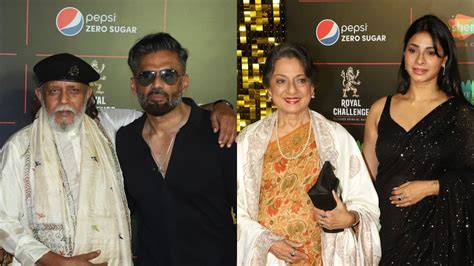 Mithun Chakraborty, Suniel Shetty, Tanuja Mukherjee and more attend ...