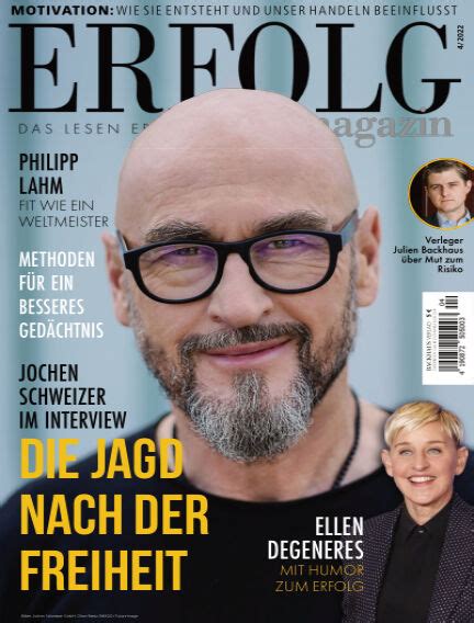 Read Erfolg Magazin magazine on Readly - the ultimate magazine ...