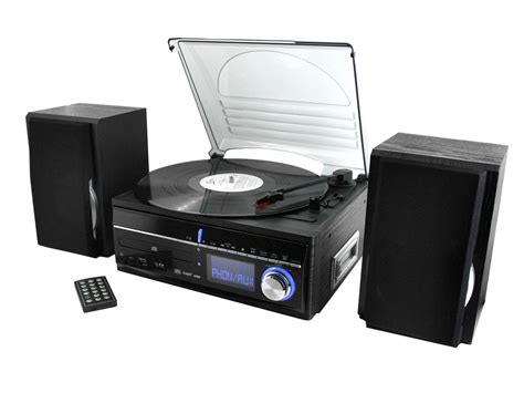 Buy soundmaster MCD1700 FM Radio, CD & Record Player HiFi System