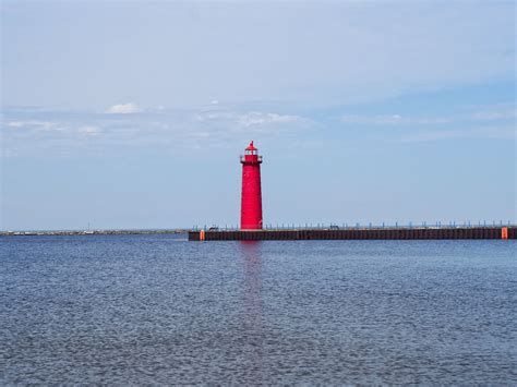 Muskegon South Pierhead Lighthouse (1903) | Michigan | Lake … | Flickr