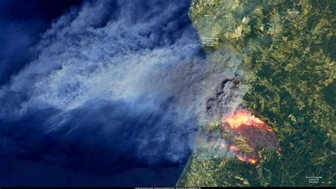 Record heat warning as forest fires rage in Spain and Portugal