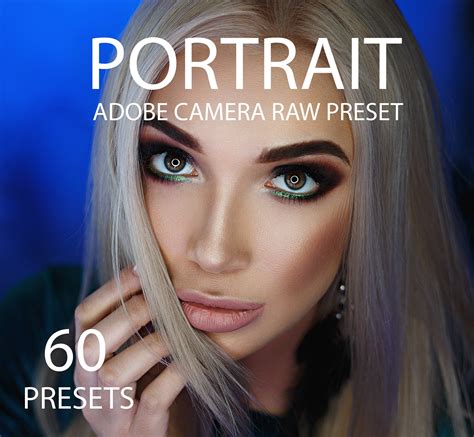 60 Camera Raw presets portrait desktop lightroom Lightroom | Etsy