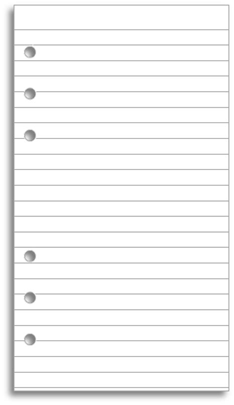 Download and print lined paper for your Filofax | Filofax, Printable lined paper, Lined paper