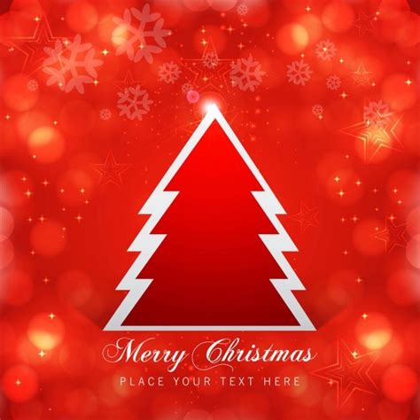 Fondo de navidad rojo brillante | Vector Gratis