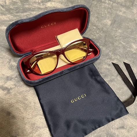 Gucci reading glasses maroon, Women's Fashion, Watches & Accessories ...