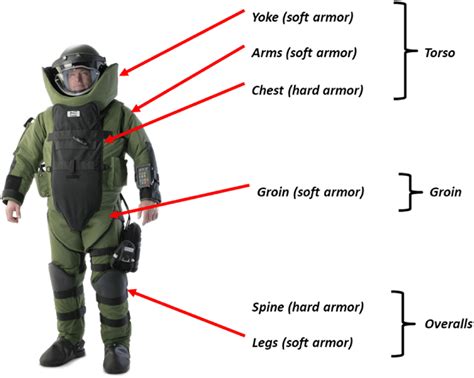 Diagram outlining the main protection components of the EOD 8 ...