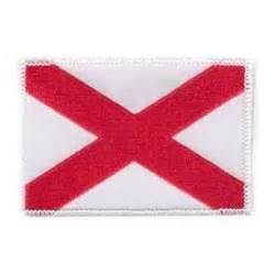 Alabama State Flag Patch | Flying Tigers Surplus