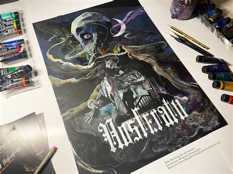 Alternative poster I painted for the original Nosferatu movie about a ...