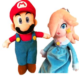 Plush Mario & Rosalina | Super Smash Bros. Toon Wikia | Fandom