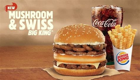 FAST FOOD NEWS: Burger King Mushroom & Swiss Big King - The Impulsive Buy