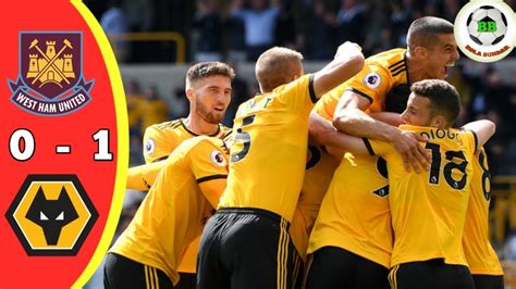 WEST HAM (0-1) WOLVES, All Goals & Highlights | Premier League - YouTube