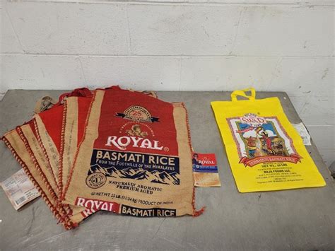 Biddergy - Worldwide Online Auction and Liquidation Services - (5 Qty) Royal Basmati Rice Bags ...