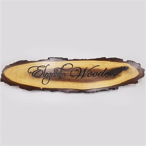 Wood Signs - Elegantly Wooden