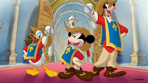 Mickey, Donald & Goofy in the 2004 movie: "The Three Musketeers" | Idee, Preferiresti