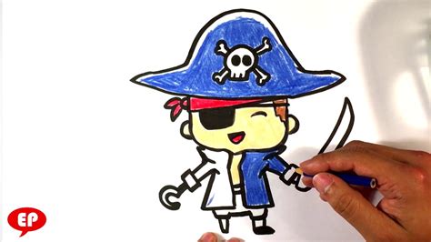 Pirate Drawing For Kids