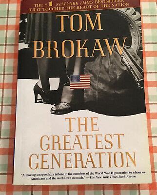 The Greatest Generation by Tom Brokaw (2001, Paperback) 9780385334624 | eBay