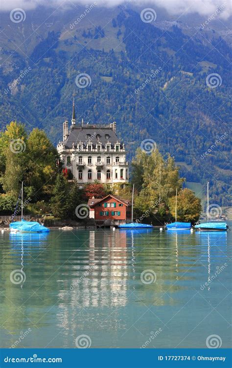 Lake Brienz, Switzerland stock photo. Image of serene - 17727374