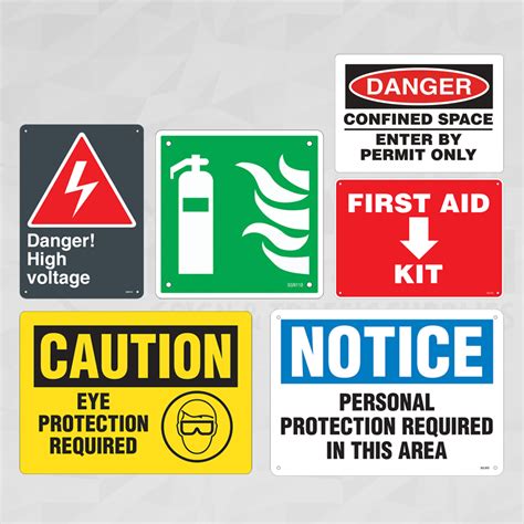 Industrial Workplace Safety Signs - Traffic Depot Signs & Safety