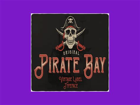 Pirate Bay Vintage Typeface by MasterBundles on Dribbble