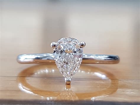 Pear Cut Diamond - Engagement Rings