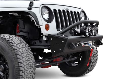 jeep wrangler bumper with winch