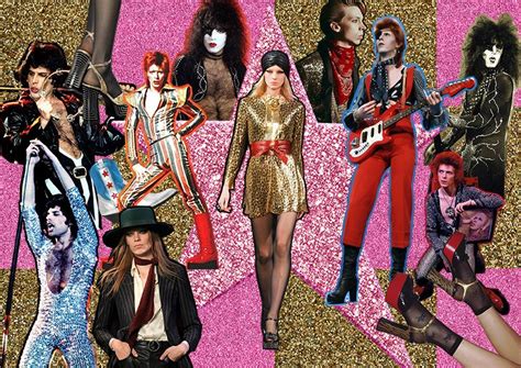 Holiday Inspiration: 70's Glam Rock | Glam rock style, Glam rock, 70s glam