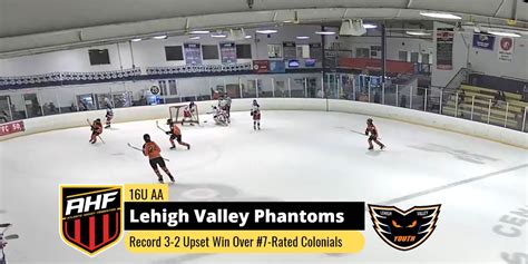 Lehigh Valley Phantoms Record 3-2 Upset Win Over #7 Rated Team ...