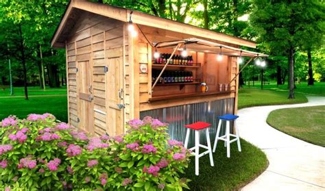 Standard Bar Shed 10X10 | Bar shed, Backyard bar, Backyard shed bar ideas