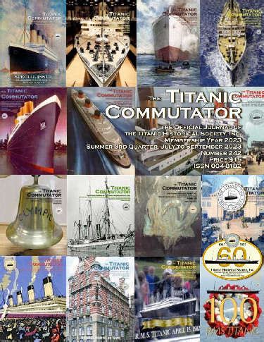 Titanic Historical Society Events