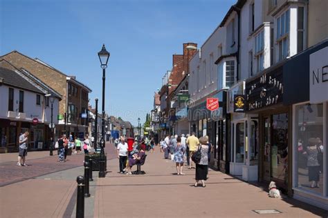 Bicester Town Centre at Sheep Street in Oxfordshire in the UK Editorial Photo - Image of ...